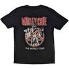 Motley Crue Vintage World Tour T-Shirt Black New Unisex T-Shirt