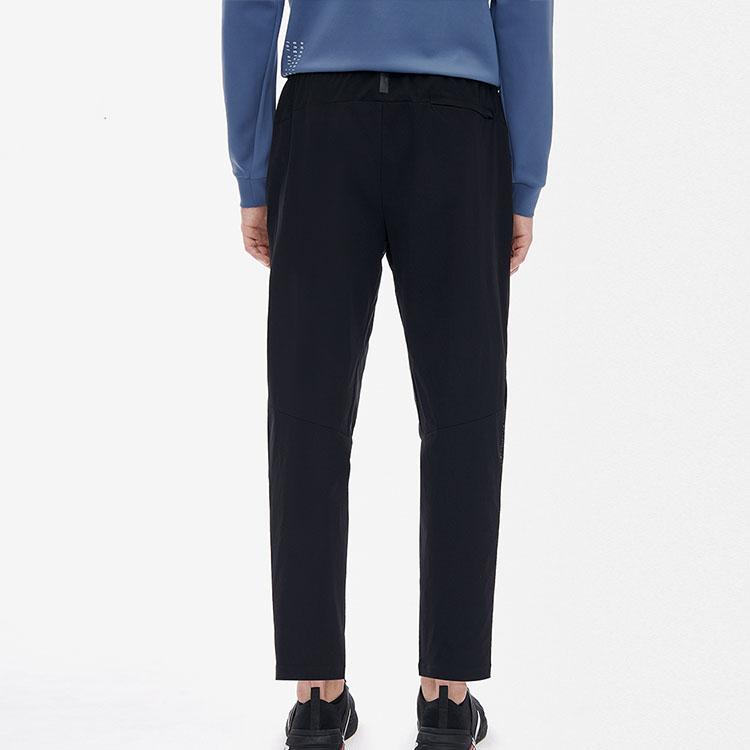 Fila Athletics Solid Color Casual Woven Sports Pants Men Bottoms Deep-Black A11M211811F-BK