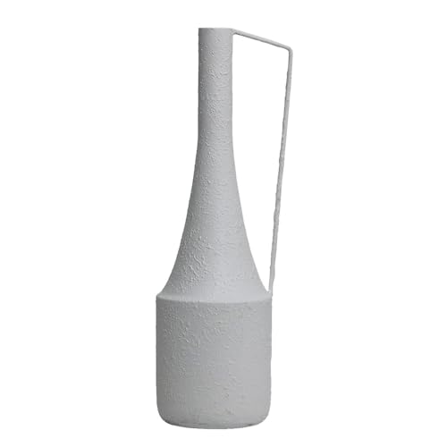 HUNT9 Carlstein (Tall) Iron White Vase #58307