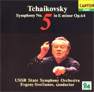 

CD SVETLANOV - Tchaikovsky: Symphony No. 5 PCCL00555 Japan ObiClassical Used