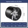 Ventilador de Exaustão Industrial Shengbai