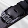Men's PU Vintage Pin Buckle Leather Belt - Casual & Business Versatile Accessory for Jeans