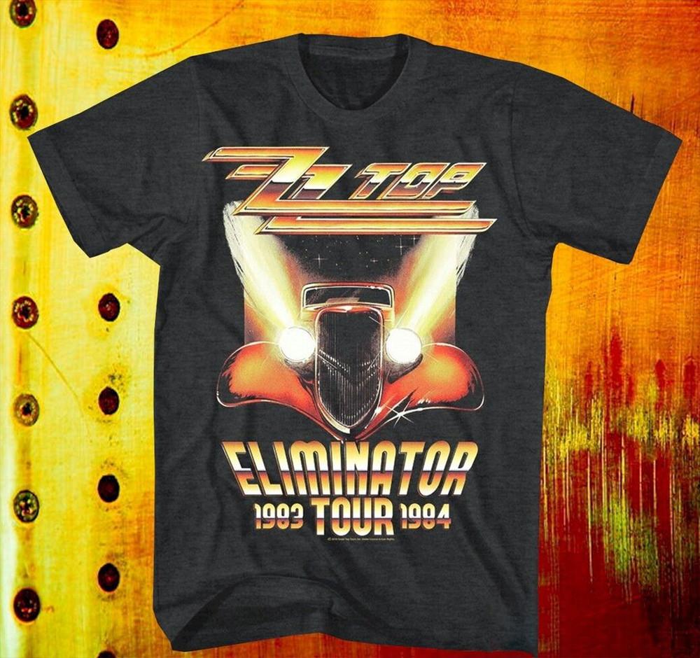 New ZZ Top Eliminator 1983 1984 Tour Concert Rock Mens Vintage  CG139 Unisex T-Shirt XXL