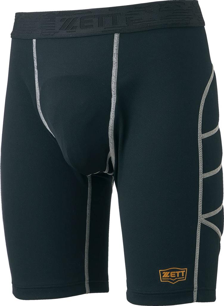 ZETT Sliding Pants BP220 Black M Men's (1900)