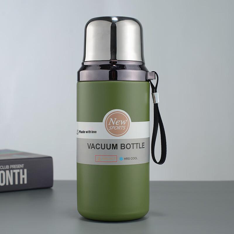 OLOEY 1L Stainless Steel Insulated Wide-Mouth Bottle