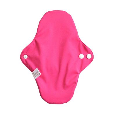 To Wash and Dry Normal Daytime Use 25cm Organic Cloth Napkin [Easy 3D] 100% [Raspberry Pink]