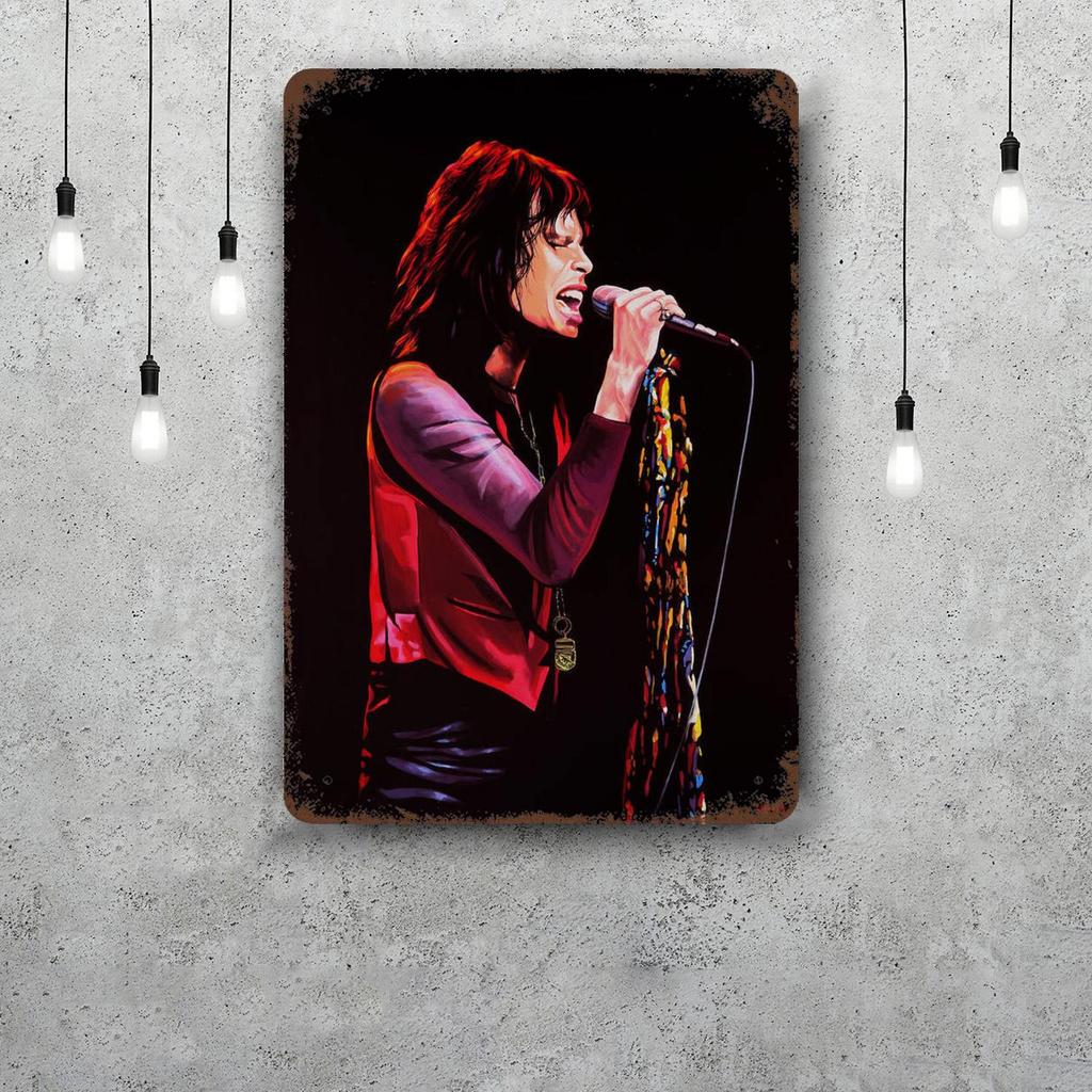 Steven Tyler Funny Bar Metal Sign Retro Plaque Vintage Sign Alcohol Drinker Pub Club Man Cave Kitchen Wall Decoration