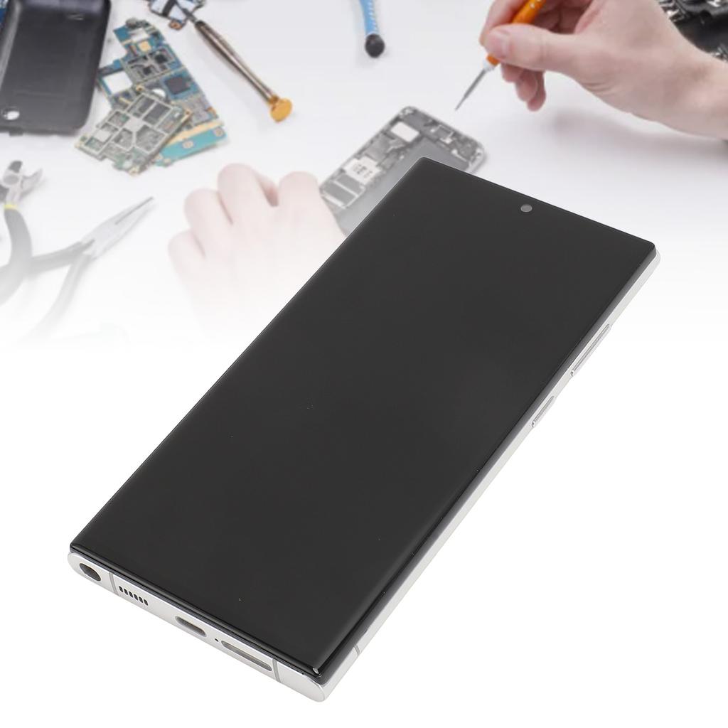Phone Touch Screen Digitizer Assembly Organic LED Screen Replacement for Galaxy S22 Ultra 5G SM S908
