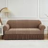 Towel Jacquard Sofa Cover Skirt Elastic Sofa Cover Living Room Combination Non-Slip Elastic Sofa Cover