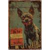 Vintage Metal Sign Funny Animal Bathroom Wall Decor Home Art Tin Plate