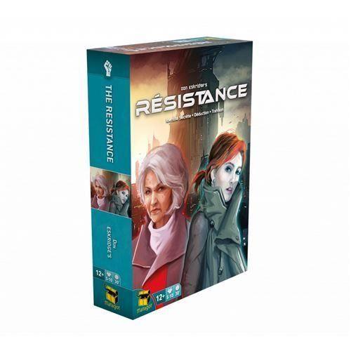 Jeu de société - Matagot - Résistance - Jeu de réflexion et stratégie - Pour adultes - 5 joueurs ou plus