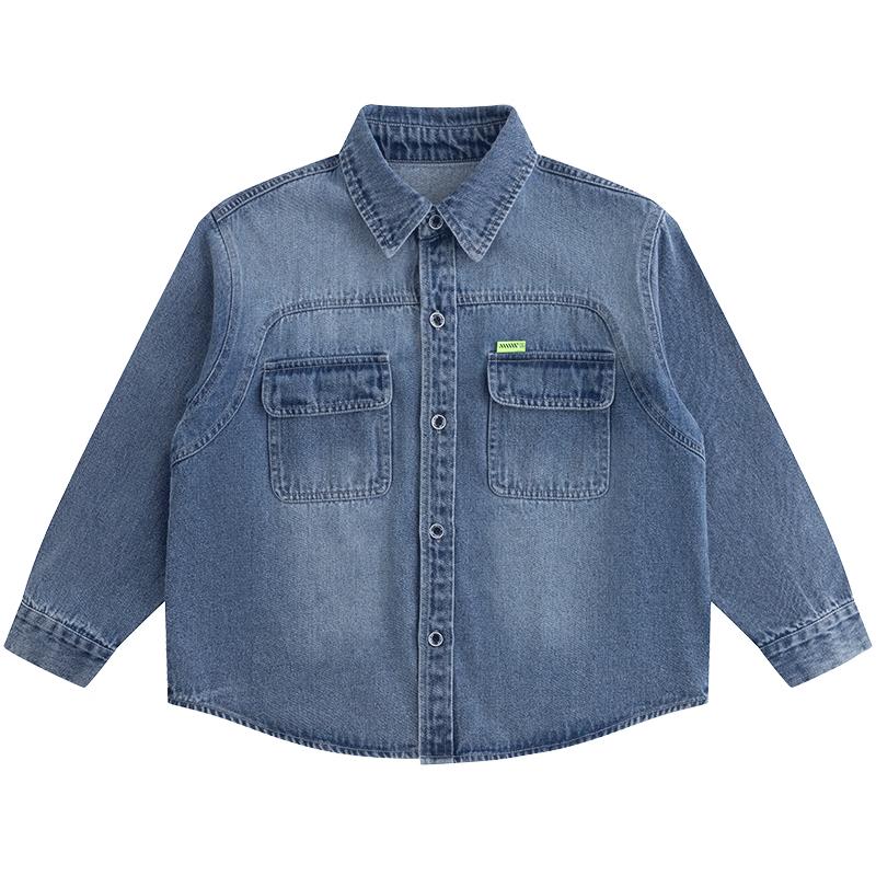 Little Elephant Hamm Boys  Denim Jacket Shirt 140