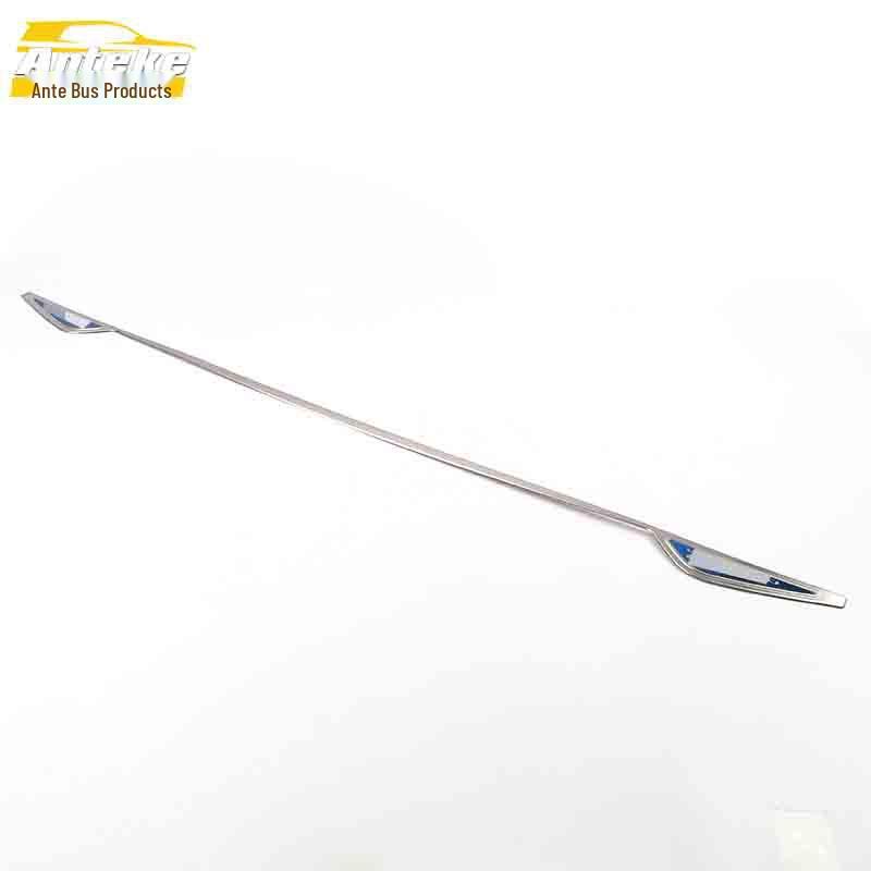 Cheetah CS9 Rear Bumper Trim: Stainless Steel Trunk Protector & Decorative Pedal Sticker.