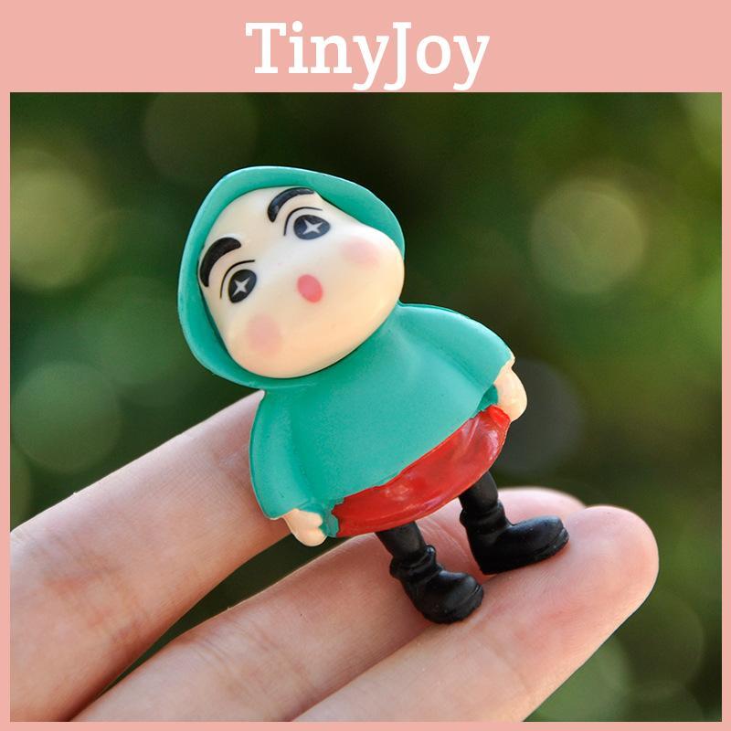 Raincoat Shinchan Miniature Pvc Statue For Home Office Desk Display Special Characters Included