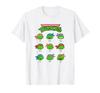 Teenage Mutant Ninja Turtles Different Emotions Many Faces T-Shirt