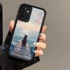 Phone Case for Samsung Galaxy A17 A16 A15 A14 A13 Black Cat Aesthetic Pattern A56 A36 A26 A55 A35 A25 A54 A34 A24 A53 A33 A23 A0