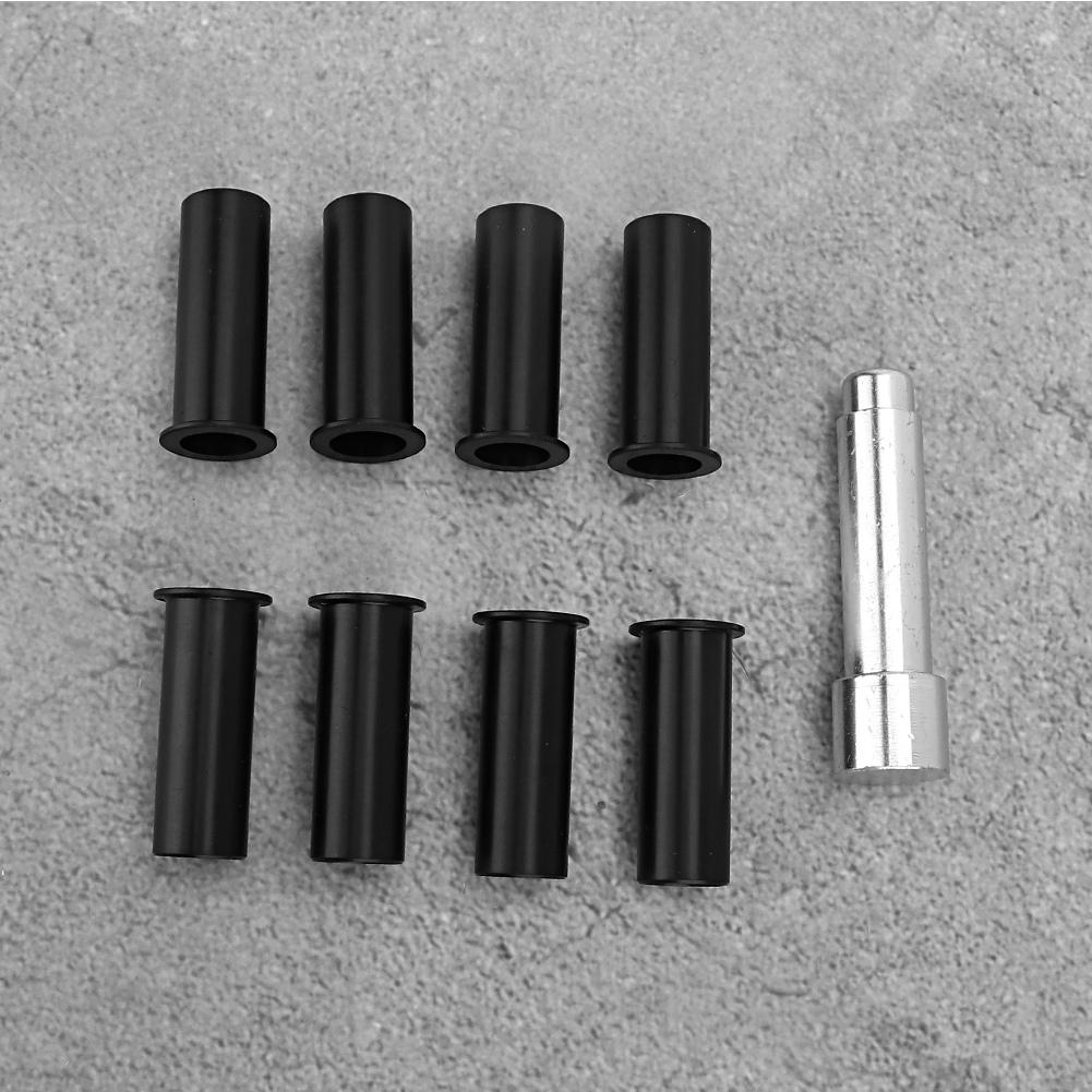 8pcs Door Hinge Pin Liners Bushings Kit Fit For Jeep Wrangler JKU 07 18 2 Door