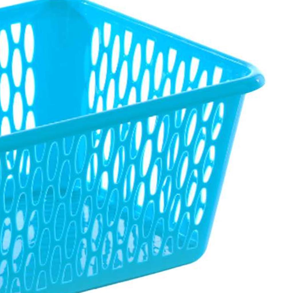 Leecroft 30cm Handy Basket Blue 30 x 20 x 10cm