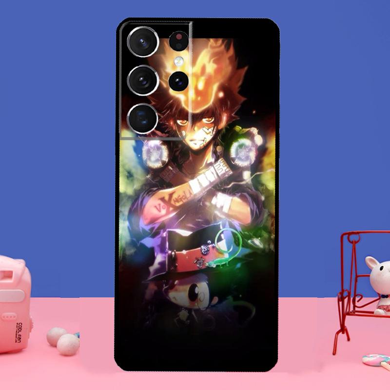 

Чехол Katekyo Hitman Reborn для Samsung Galaxy S22 S21 Note 20 Ultra Note 10 S8 S9 S10 Plus S20 FE, чехол для телефона Note 20 Ultra