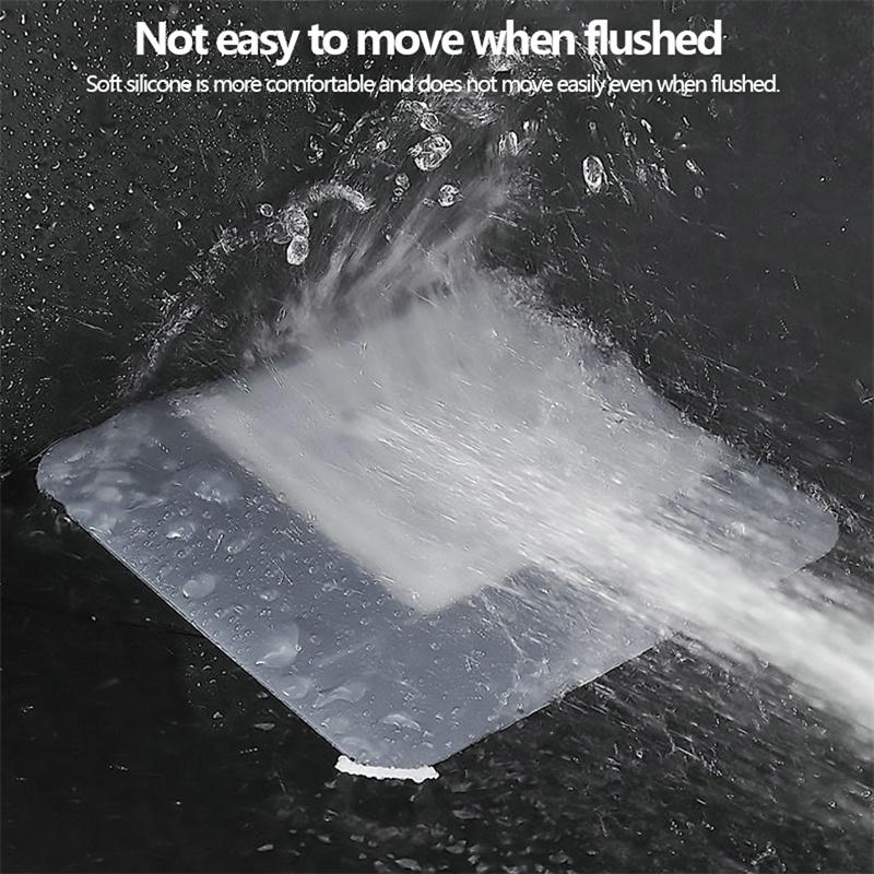 Thick Silicone Floor Drain Deodorant Cover Bathroom Deodorant Insect-Proof Seal Household Sewer Pipe Sink Anti-Smell Floor Cover