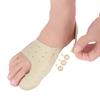 Breathable Thin Leather Big Toe Corrector Bunion Splint Adjustable Strap for Hallux Valgus Relief One Piece