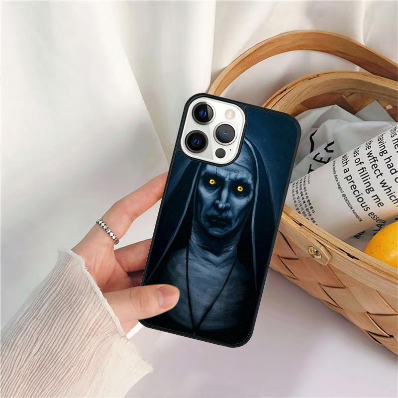 The Nun Horror Movie Phone Case For iPhone 17 Air 16 15 14 11 12 13 Pro  MAX Plus Coque Cover Shell