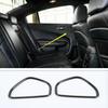 For Dodge Charger 2011-2021 Carbon Fiber Car Rear Door Stereo Speaker Cover Trim