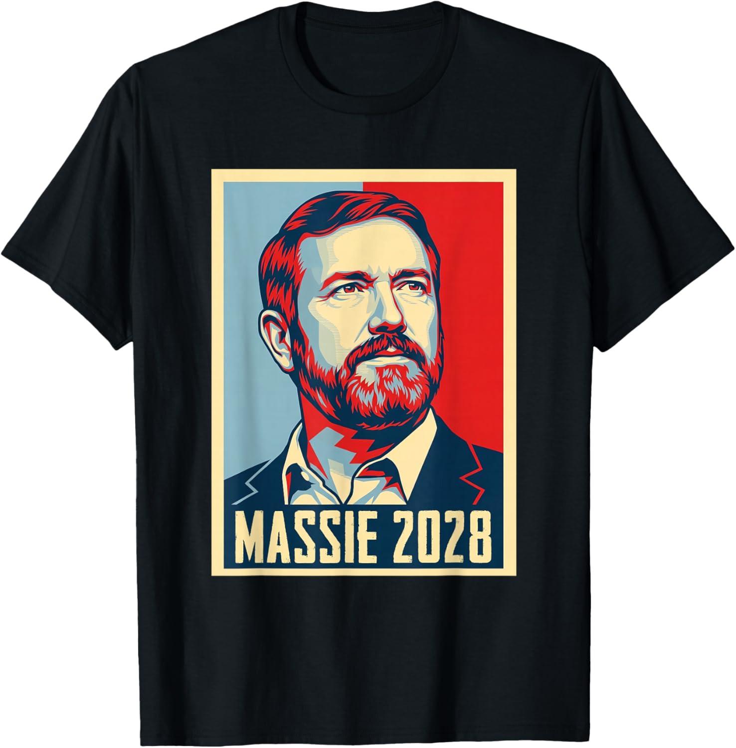 Hope Massie 2028 for President Thomas Massie 2028 Unisex T-Shirt XL