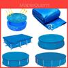 Cubierta Solar Duradera de Material Pe para Piscina de Suelo, Rectangular y Redonda