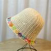 Woman Crochet Floppy Hat Wide Brims Bucket Hat Spring Beach Getaways Sun Hat