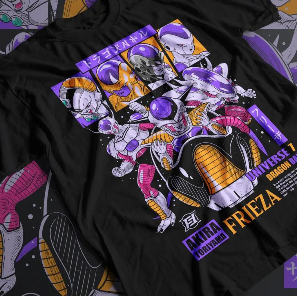 Hot Sale Anime Dragon Ball Vegeta IV Manga Graphic Print T-shirt Men Women Streetwear Harajuku Fashion Cotton Casual Oversized Top Summer New Tee