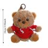 Kawaii Bär Plüsch Schlüsselanhänger Cartoon Kleiner Bär Stofftier Puppe Kapuzenpullover Bär Anhänger Dekoration