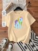 My Little Pony Vintage Pony Print Women Summer Short Sleeve T Shirt