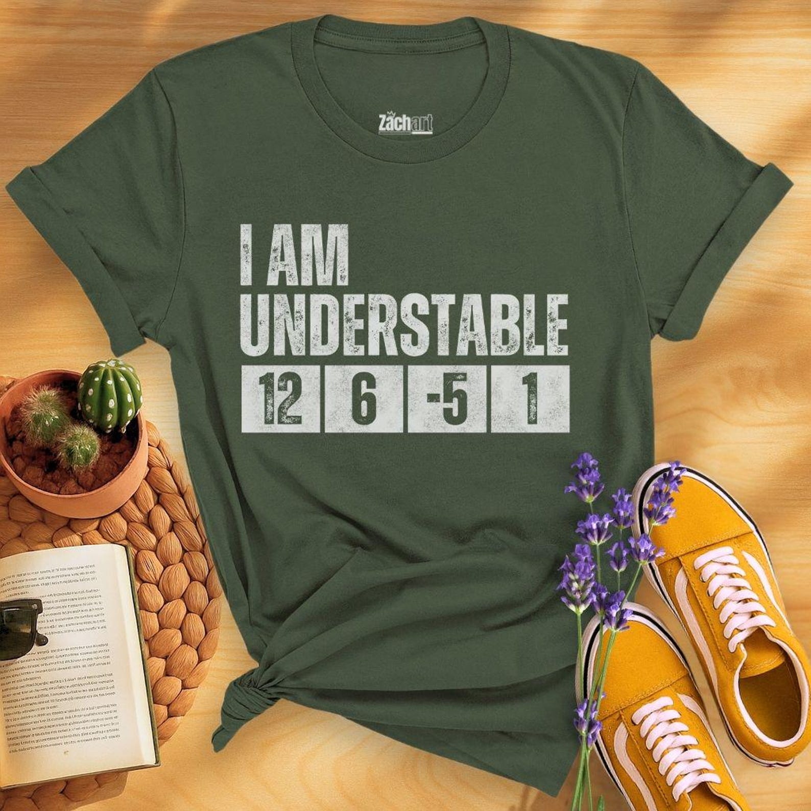 I Am Understable Funny Disc Golf Shirt, Humorous Disc Golf Apparel for Players, disc golfer gift, understable disc, golf apparel, golf fan S