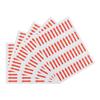 21Sheets Rectangle Arrow Shape Stickers Labels Self-adhesive Color Coded Label Arrow Guide Label Sticker for Maps Report Project