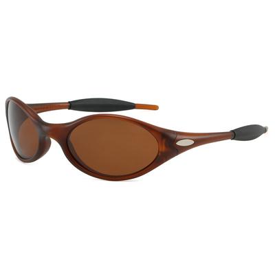 Ouke Polarized Sunglasses for Men and Women TR Retro Oval Frame Outdoor Cycling and Driving Sunglasses Piet