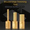 Round Shank Burr Rotary Tool Multipurpose Vacuum Brazed Burr Head  Polishing