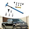 Vehicle Dent Repair Hammer Toolkit, Precise Pen Included, with Carbon Fiber Handle for Automobile Bodywork Maintenance