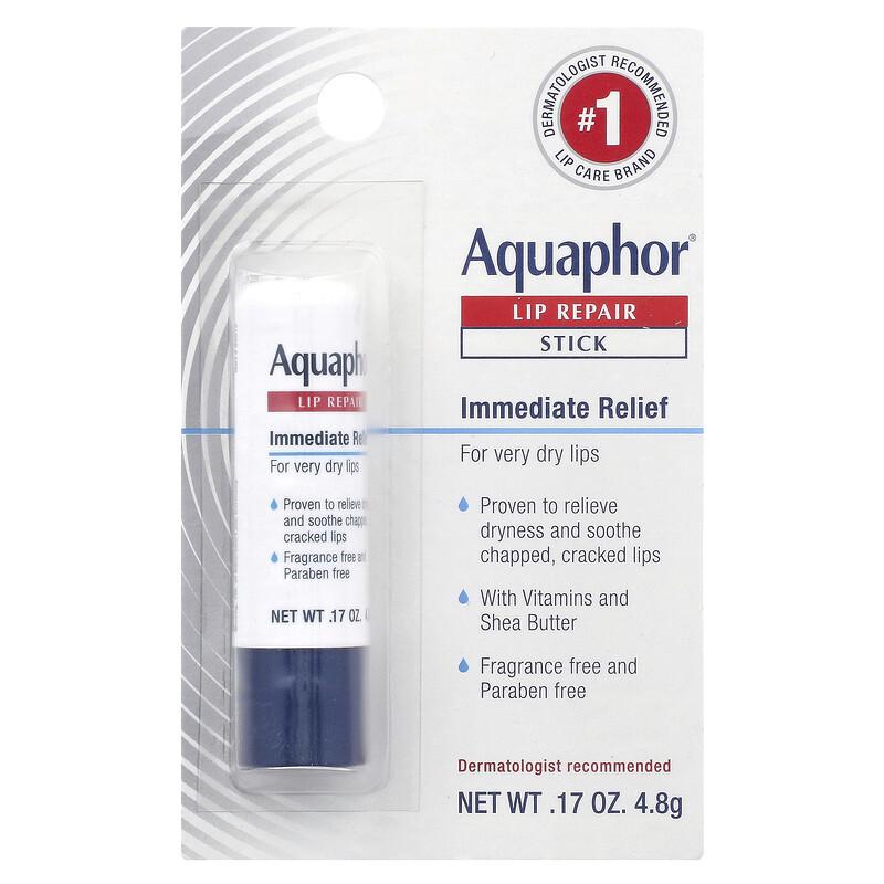 Lip Repair Stick, Immediate Relief, Fragrance Free, 0.17 oz (4.8 g)