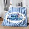 1 Stück Stitch-Druckdecke - Weiche Ganzjahresdecke für Wohnzimmer, Schlafzimmer, Personalisierbares Geschenk mit entzückendem Cartoon-Design