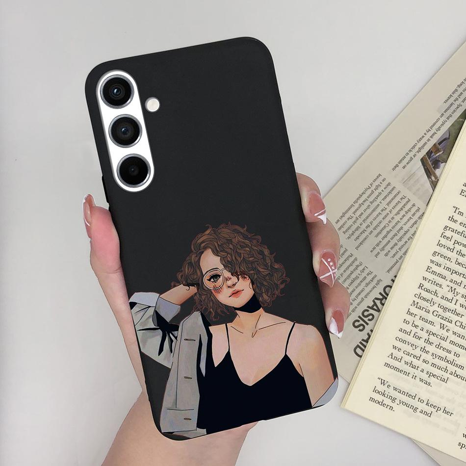 Für Samsung A54 5G Hülle Niedliche Weiche Silikon TPU Rückseite Für Samsung GalaxyA54 A 54 Handyhülle auf SamsungA54 Coque Bumper Funda