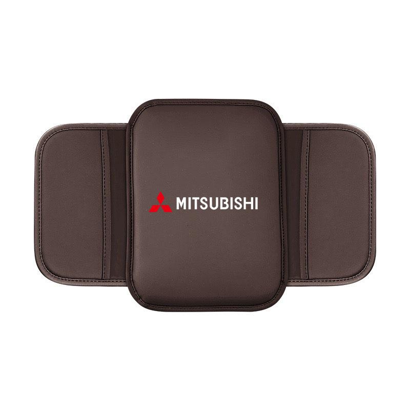 

Car Armrest Cushion Leather Storage Bag Auto Accessories for Mitsubishi Ralliart Lancer 9 EX Outlander ASX Competition Outlander коричневий