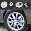 2026 Hot For Renault Hub Caps For Renault Megane 2 3 Clio 4 Trafic Captur Emblems Kangoo Zoe RS 4PCS 57mm 60mm Car Wheel Center
