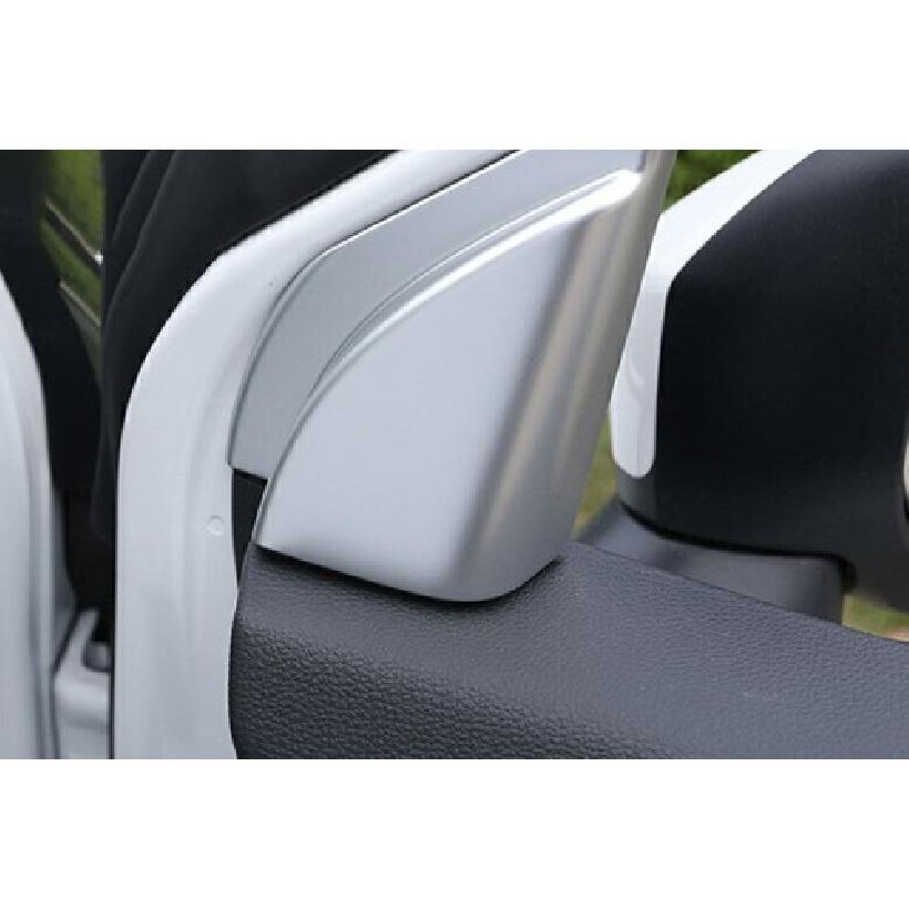 For Mitsubishi Eclipse Cross 2018-2024 Matte Silver A Pillar Front Triangle Trim