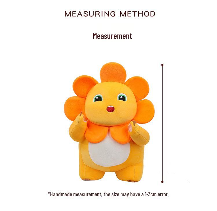 Sunflower Little Milk Dragon Plush Toy - Festival & Birthday Gift Doll Cushion