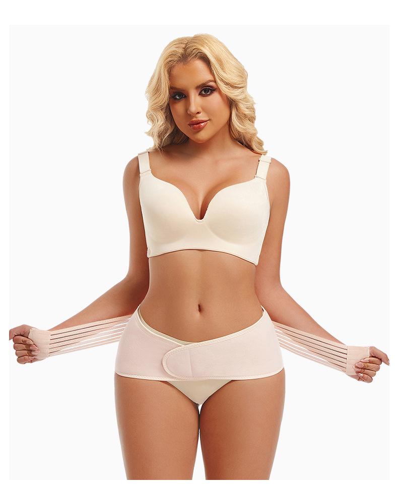 Postpartum Abdominal Binder Set: Pelvic Girdle Support for Natural Birth & C-Section Recovery - Tummy Tuck & Body Shaping Waistband