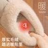 Cotton Slippers Couple Non-slip Soft Bottom Indoor Thermal Slippers Velvet Thick Bottom