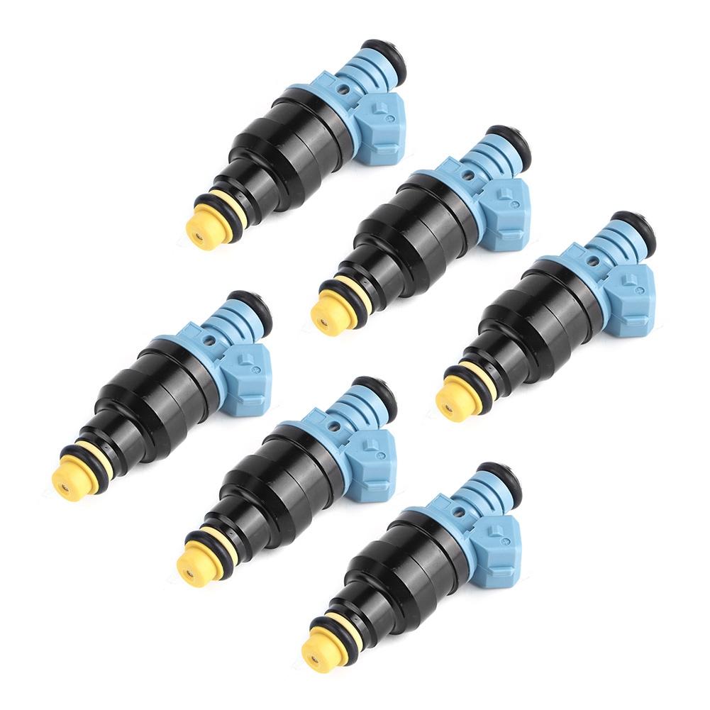 

6 шт. Форсунки для топливных инжекторов 0280150715 сменные подходят для 325i 525i 750il 850ci