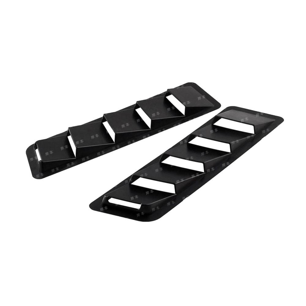 

Black Mustang Hood Air Intake Panels for Camaro Sonata