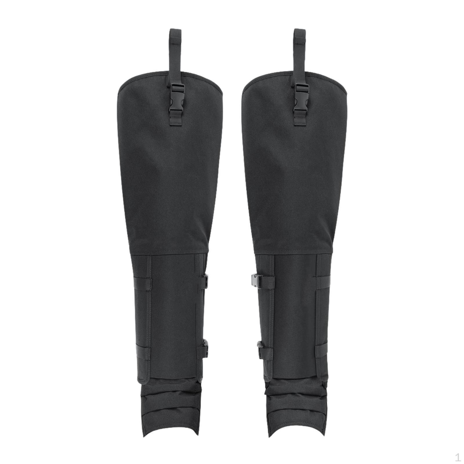 

Защита от змей, 1 пара практичных регулируемых гетр для ног, голеностопа, бедра для